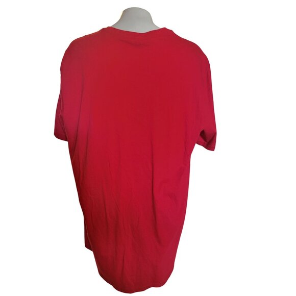 VINTAGE Unisex Budweiser "King Of Beers" Red T-Shirt 2XL District 90's Y2K Retro - Picture 5 of 7